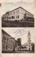 Liptószentmiklós schools and Evangelist church (fl)