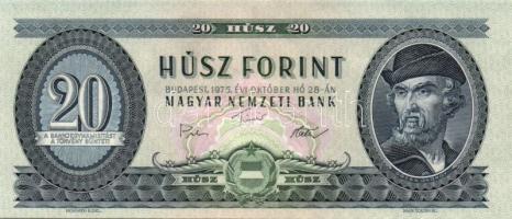 1975. 20Ft (5x) T:II+,II