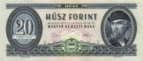 1975. 20Ft (5x) T:II+,II