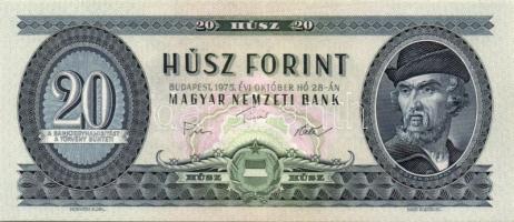 1975. 20Ft (5x) T:II+,II