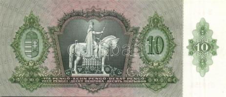 1936. 10P (5x) egymásutáni sorszámmal T:I