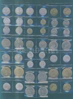 1967-85. 10f (4x) + 20f (4x) + 50f (4x) + 1Ft (4x) + 1970-89. 2Ft (4x) + 5Ft (4x) + 10Ft (4x) + 20Ft (4x) + 1993-2007. 1Ft (4x) + 2Ft (4x) + 100Ft (4x) T:vegyes