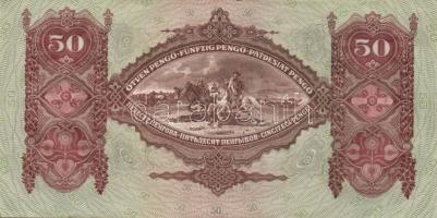 1932. 50P (2x) egymásutáni sorszámmal T:I