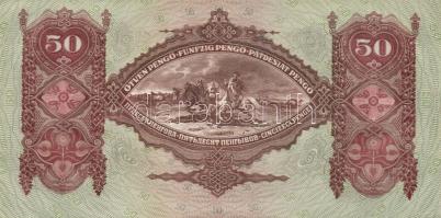 1932. 50P (2x) egymásutáni sorszámmal T:I