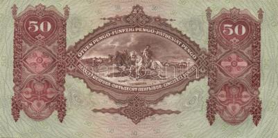 1932. 50P (2x) egymásutáni sorszámmal T:I,I-