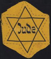 1939 Judaika okmány és német zsidó csillag