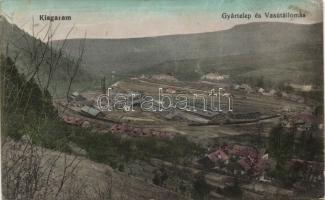 Kisgaram factory and railway station (fl)