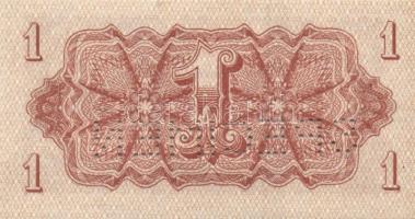 Csehszlovákia 1944. 1K "V.H." "SPECIMEN" lyukasztással T:I