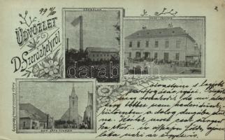 1899 Dunaszerdahely with steam mill