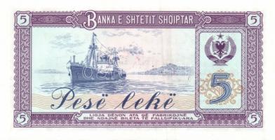 Albánia 1976. 1L, 3L, 5L, 10L, 25L, 50L, 100L sor 6 klf db mindegyik "SPECIMEN" lyukasztás...