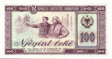 Albánia 1976. 1L, 3L, 5L, 10L, 25L, 50L, 100L sor 6 klf db mindegyik "SPECIMEN" lyukasztás...