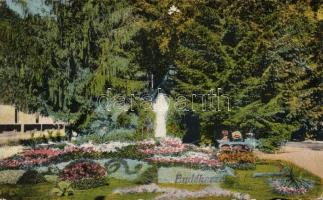 Pöstyén Erzsébet statue