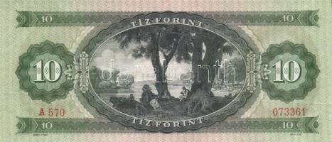 1969. 10Ft (2x) egymásutáni sorszámmal! T:I