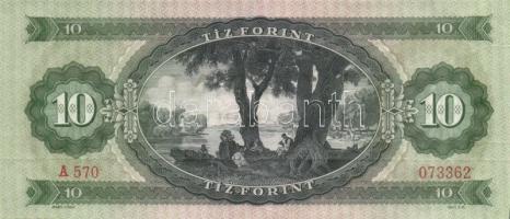 1969. 10Ft (2x) egymásutáni sorszámmal! T:I