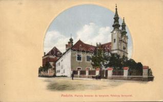 Podolin cloister and church