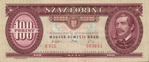 1962-1993. 100Ft (6x) mind különböző évszámmal T:II,II-