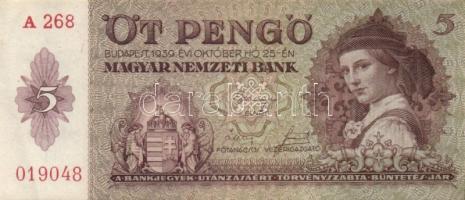 1939. 5P (25x) T:III,III-