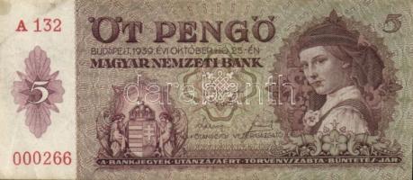 1939. 5P (25x) T:III,III-