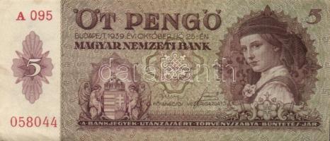 1939. 5P (25x) T:III,III-