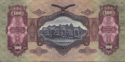 1930. 100P "*E" (3x) kettő sorszámkövető a harmadik egyugrású sorszámmal T:II(egyikük kiss...