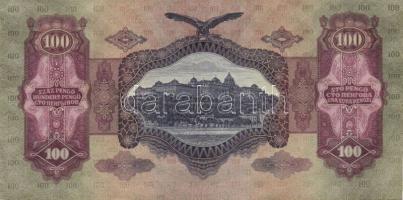 1930. 100P "*E" (3x) kettő sorszámkövető a harmadik egyugrású sorszámmal T:II(egyikük kiss...