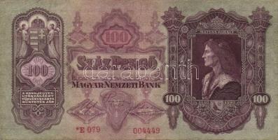 1930. 100P "*E" (10x) T:II,III (sok hajtatlan)