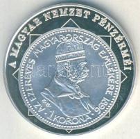 DN "A magyar nemzet pénzérméi - Honfoglalás Millenniumi emlékpénz" Ag emlékérem 10g T:PP Tanúsítvánnyal!