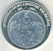 DN "A magyar nemzet pénzérméi - Honfoglalás Millenniumi emlékpénz" Ag emlékérem 10g T:PP T...