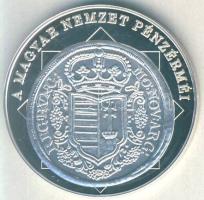 DN "A magyar nemzet pénzérméi - Rákóczi szabadságharc, ezüstforint" Ag emlékérem 10g T:PP Tanúsítvánnyal!