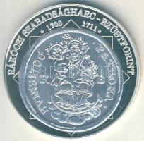 DN "A magyar nemzet pénzérméi - Rákóczi szabadságharc, ezüstforint" Ag emlékérem 10g T:PP ...