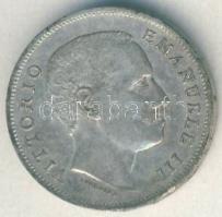 Olaszország 1907. 1L Ag T:3/2