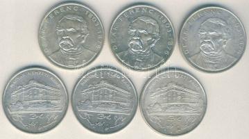 1993-94. 200Ft Ag "MNB" + "Deák" (6x) T:2