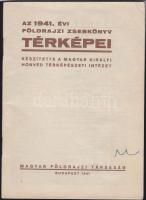 1941 Földrajzi társaság: Földrajzi zsebkönyv térképei füzet