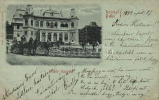 1899 Rozsnyó Betléri castle (Rb)