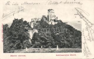 Zboró castle ruins