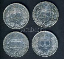 1893. 1K Ag (2x) + 1915. 1K Ag (2x) T:2,3 ph