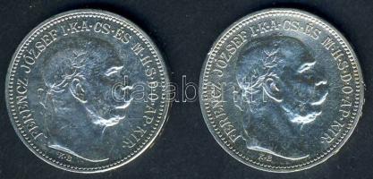 1915. 1K Ag (2x) T:2