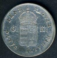 1849NB 6kr Ag T:3/3+