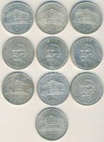 1992-94. 200Ft Ag "Deák és MNB" (10x) T:2,3