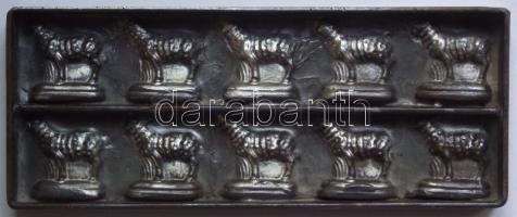 Fém csokoládé öntöforma bárány / chocholate-shape 25x11 cm