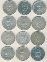 1994. 200Ft Ag "Deák" (12x) T:2+,2,3