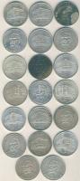 1992-94. 200Ft Ag "Deák + MNB" (20x) T:vegyes