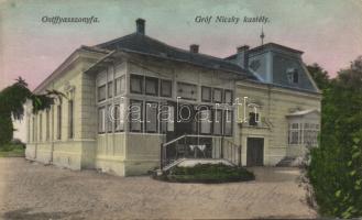 Ostffyasszonyfa Gróf Niczky-kastély