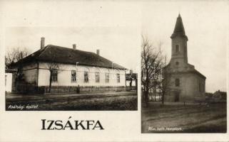 Izsákfa Katolikus templom és apátsági épület