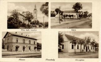 Pincehely vasútállomással