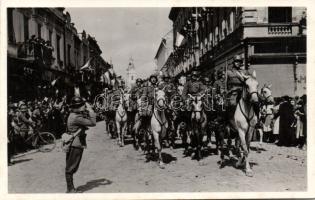 Szatmárnémeti entry of the Hungarian troops