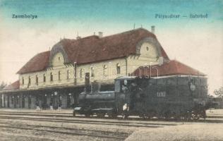 Zsombolya railway station