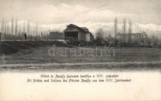 Olt bridge with the Apafy castle