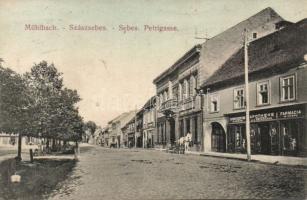 Szászsebes Petri street, pharmacy
