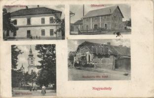 Nagyszékely with mill and the shop of Moskovits